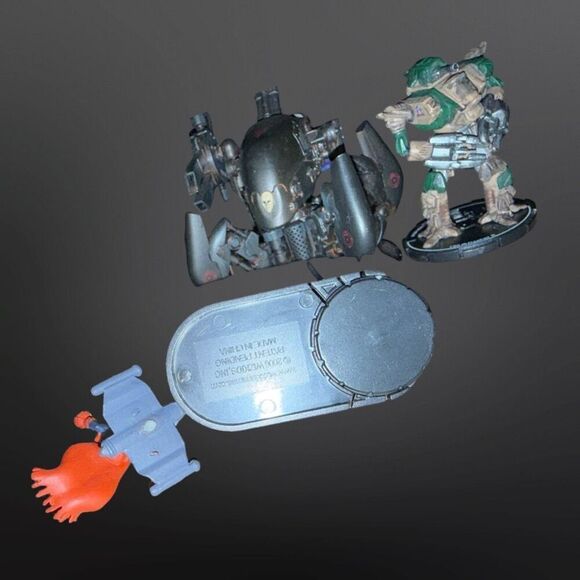 Rackman Replacement Peices AT-43 Therian Wrath Golgoth Goblin Crimson Hawk B21 - Picture 9 of 16